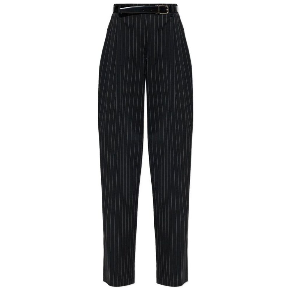 Dolce & Gabbana Women Pantaloni Gessati In Lana